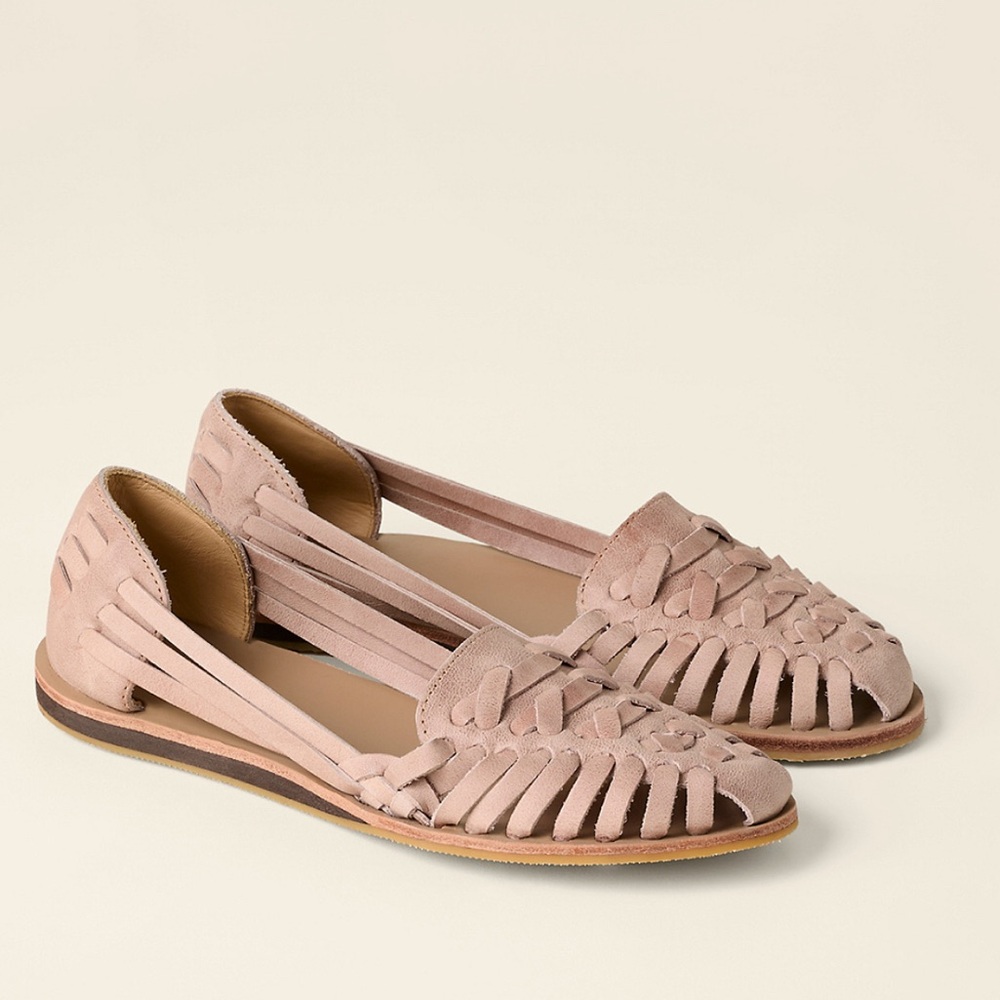 Nisolo Huarache Sandals - color Desert Rose - brand new in box - never worn